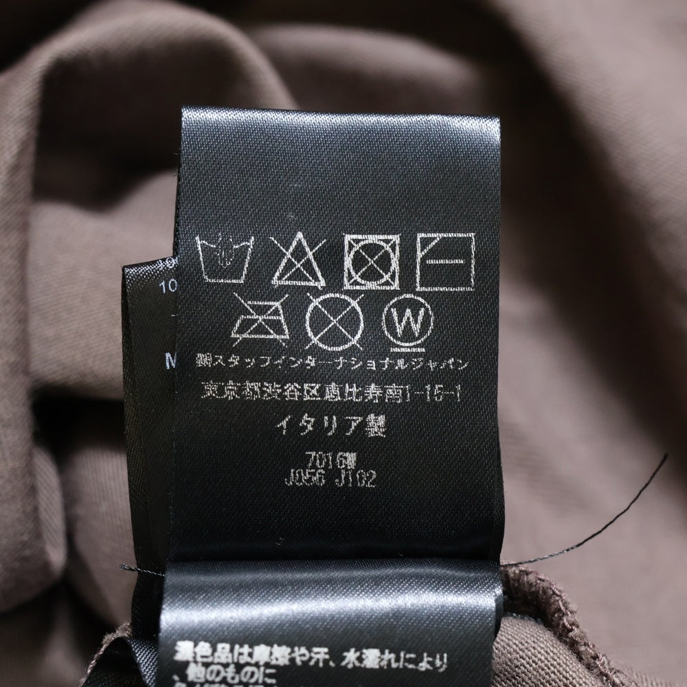 AMIRI(アミリ) イーグルプリント ラメ加工 半袖Tシャツ ブラウン