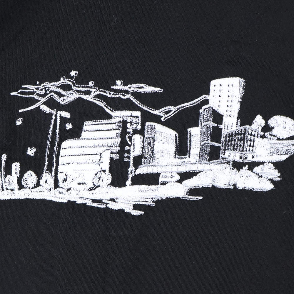 AMIRI(アミリ) ハリウッド 刺繍 半袖Tシャツ ブラック カットソー