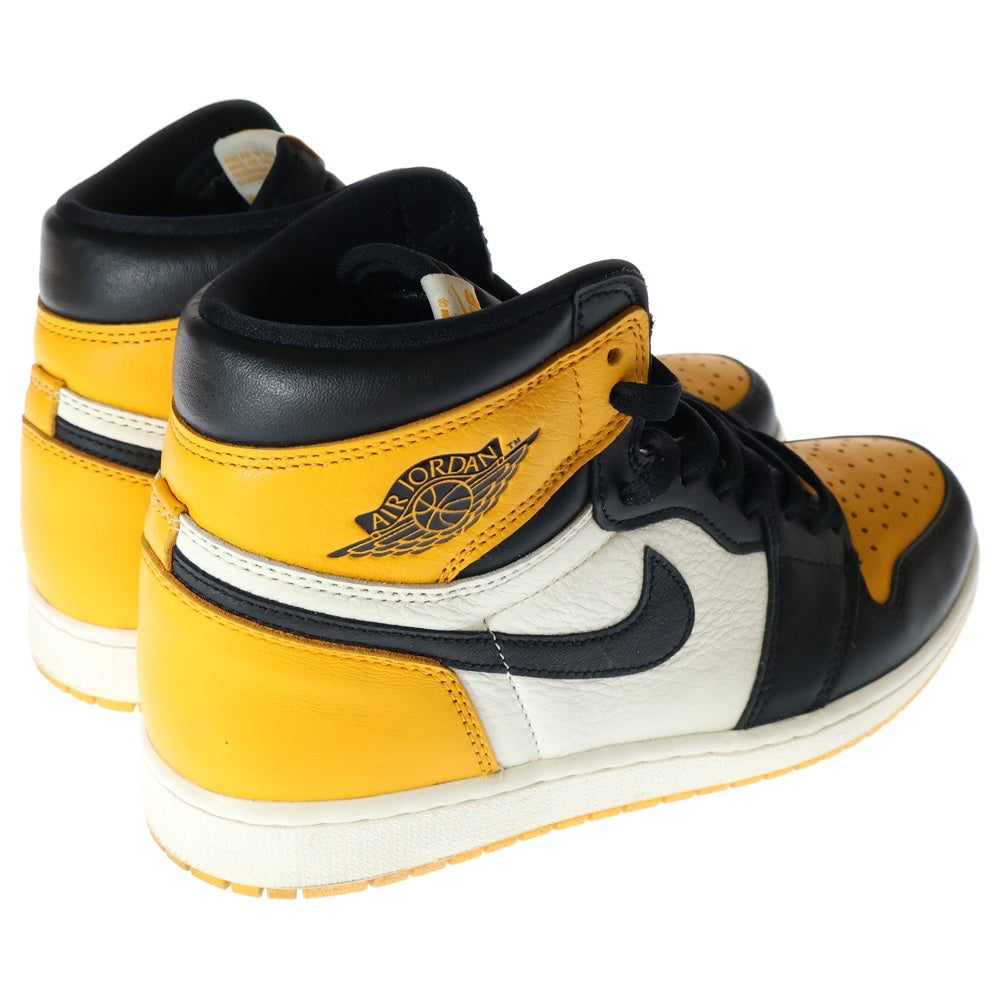 NIKE(ナイキ) AIR JORDAN 1 RETRO HIGH OG Taxi 555088-711 エアジョーダン1 タクシー ハイカットスニーカー イエロー/ブラック US10/28cm