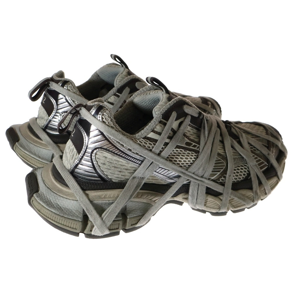 BALENCIAGA(バレンシアガ) 3XL Sneaker EXTREME LACE 778698 ユーズド加工 エクストリームシューレース ローカットスニーカー グレー