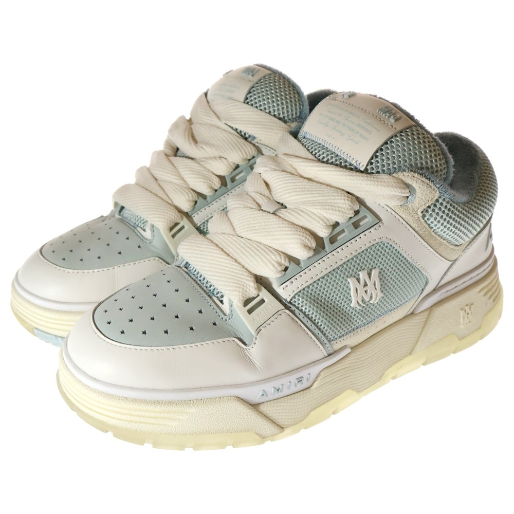 AMIRI(アミリ) MA-1 Sneaker サイドロゴ メッシュローカットスニーカー ブルー/ホワイト