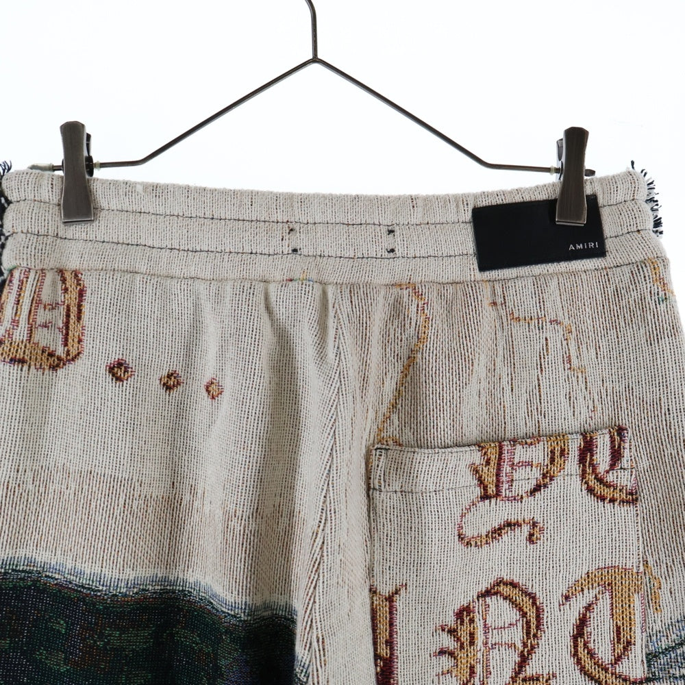 AMIRI(アミリ) SWAN TAPESTRY FLARE PANT スワン タペストリー フレア パンツ マルチ