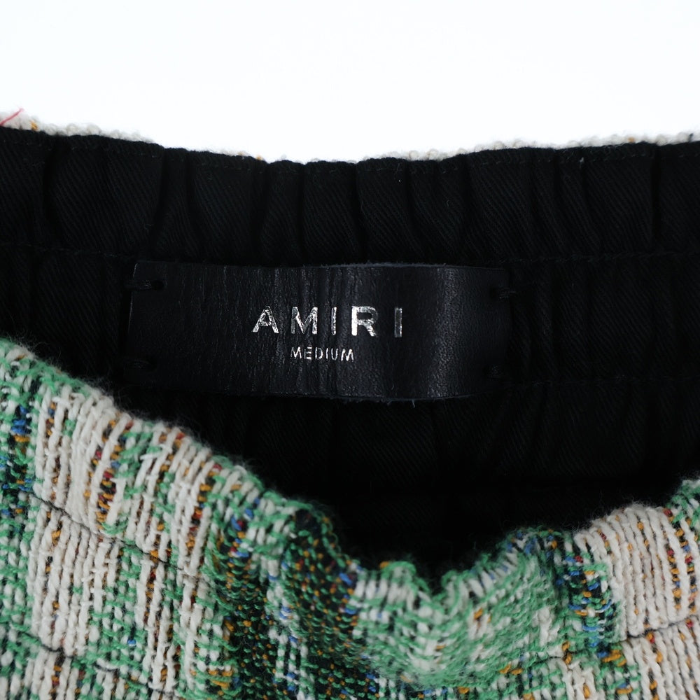 AMIRI(アミリ) SWAN TAPESTRY FLARE PANT スワン タペストリー フレア パンツ マルチ