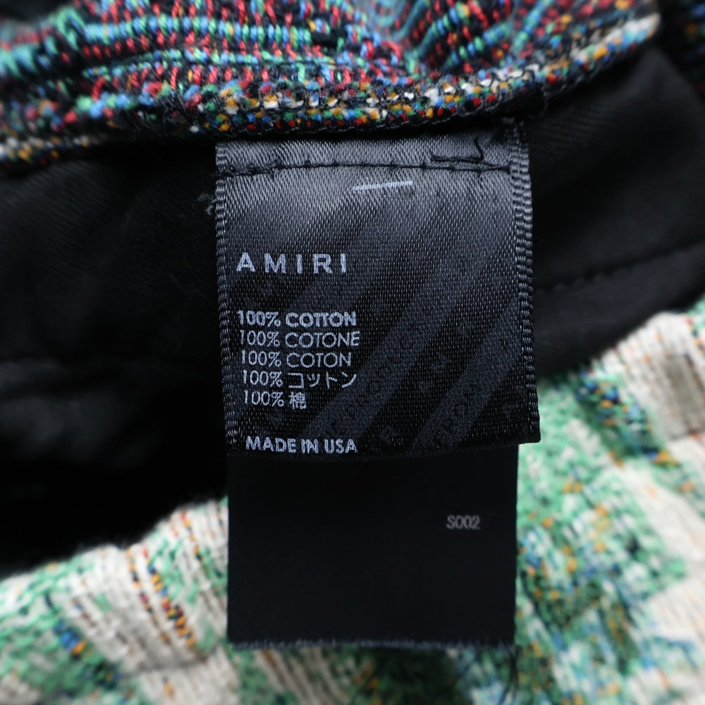 AMIRI(アミリ) SWAN TAPESTRY FLARE PANT スワン タペストリー フレア パンツ マルチ