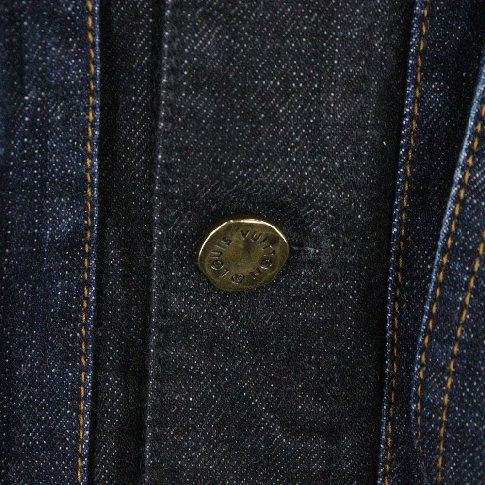 LOUIS VUITTON(ルイヴィトン) 22AW カラコラムデニムジャケット インディゴ/ブラック RM222V NS9 HNA05W