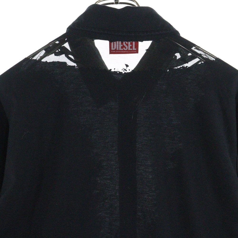 DIESEL(ディーゼル) S-SUN-PLAIN 長袖カッターシャツ ブラック A16393