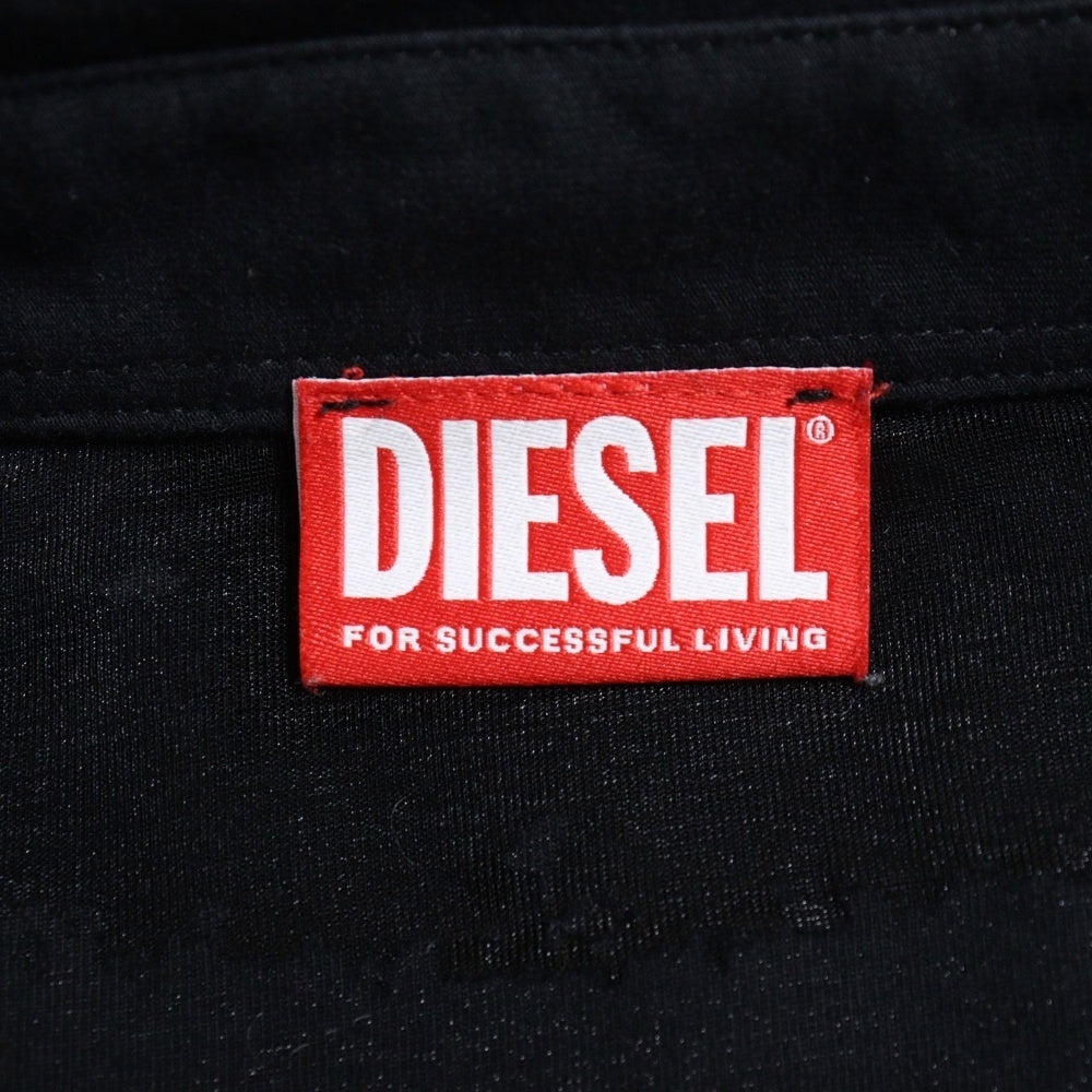 DIESEL(ディーゼル) S-SUN-PLAIN 長袖カッターシャツ ブラック A16393