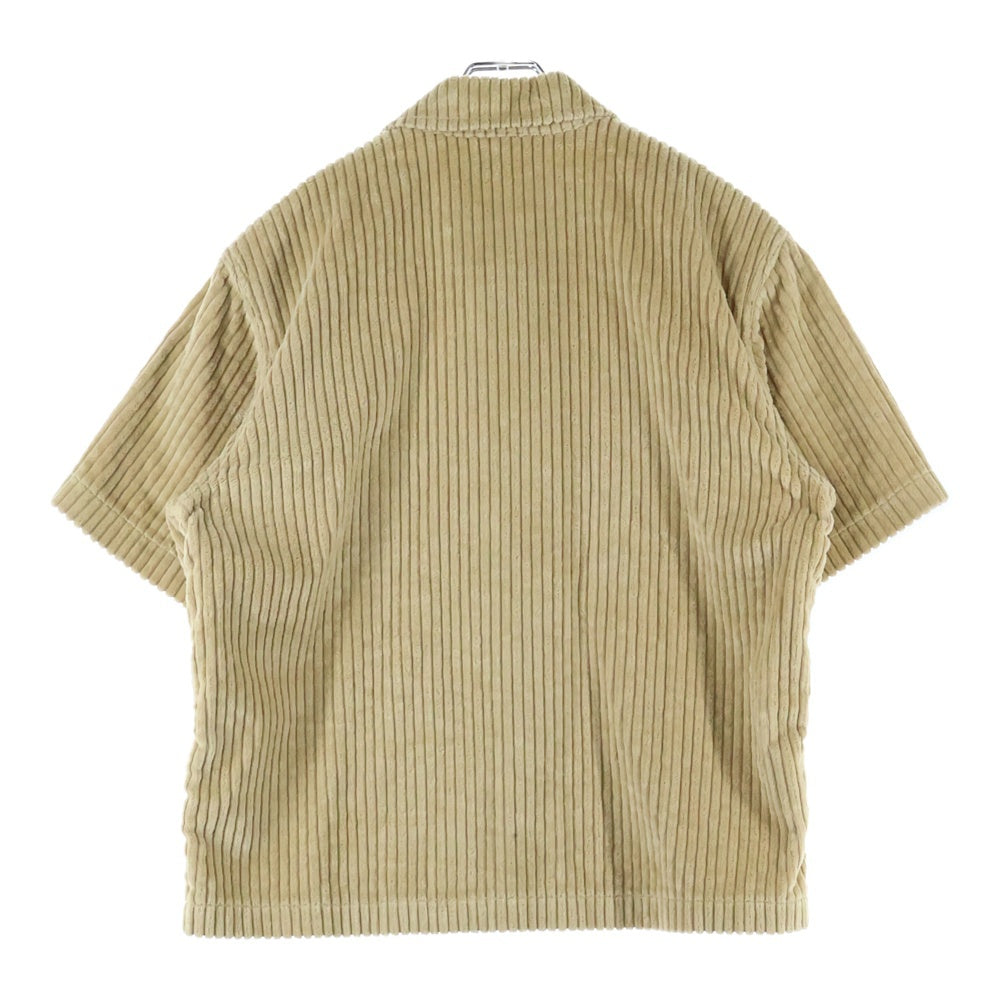 CHROME HEARTS(クロムハーツ) SHIRT PPO U THE 69 SS MATTY BOY マティボーイ コーデュロイ 半袖シャツ ベージュ