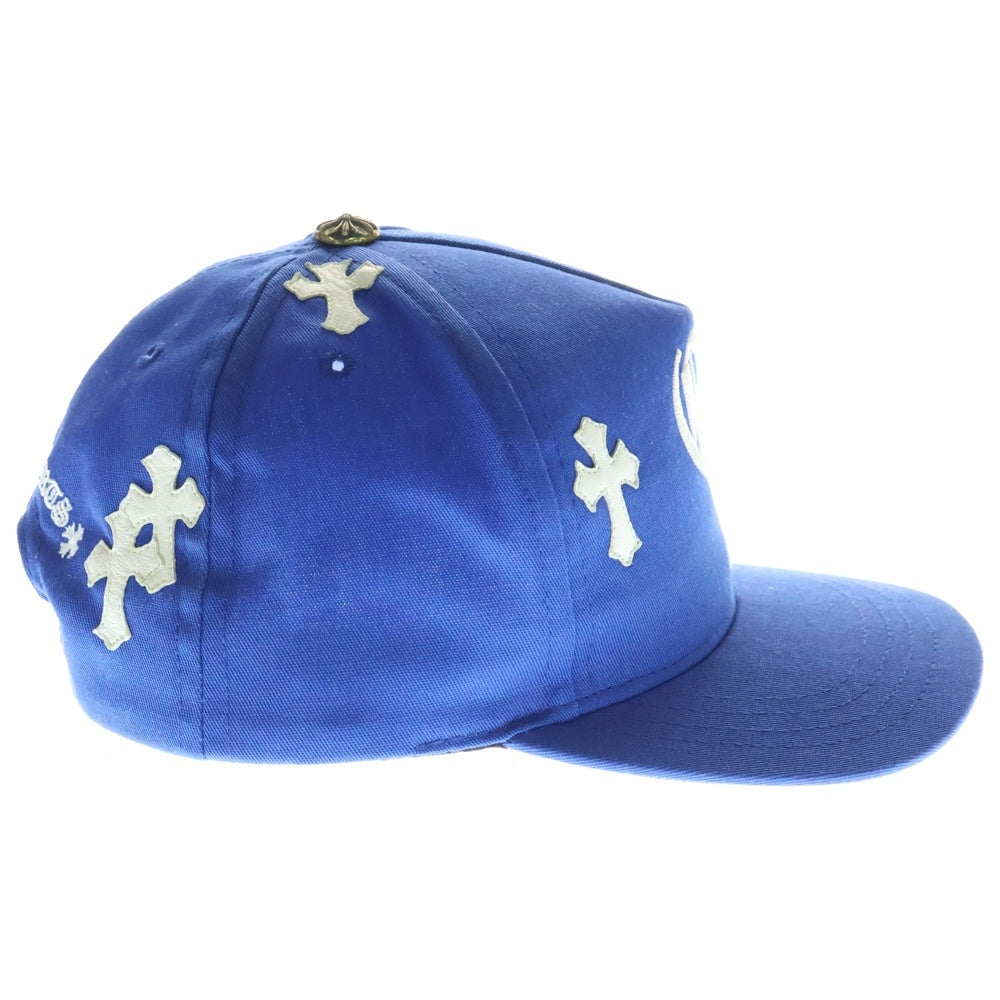 CHROME HEARTS(クロムハーツ) CH HAT クロスパッチベースボールキャップ ブルー