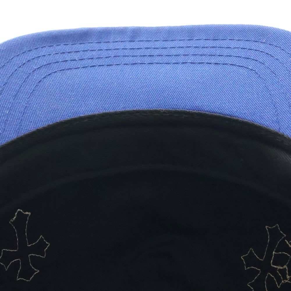 CHROME HEARTS(クロムハーツ) CH HAT クロスパッチベースボールキャップ ブルー