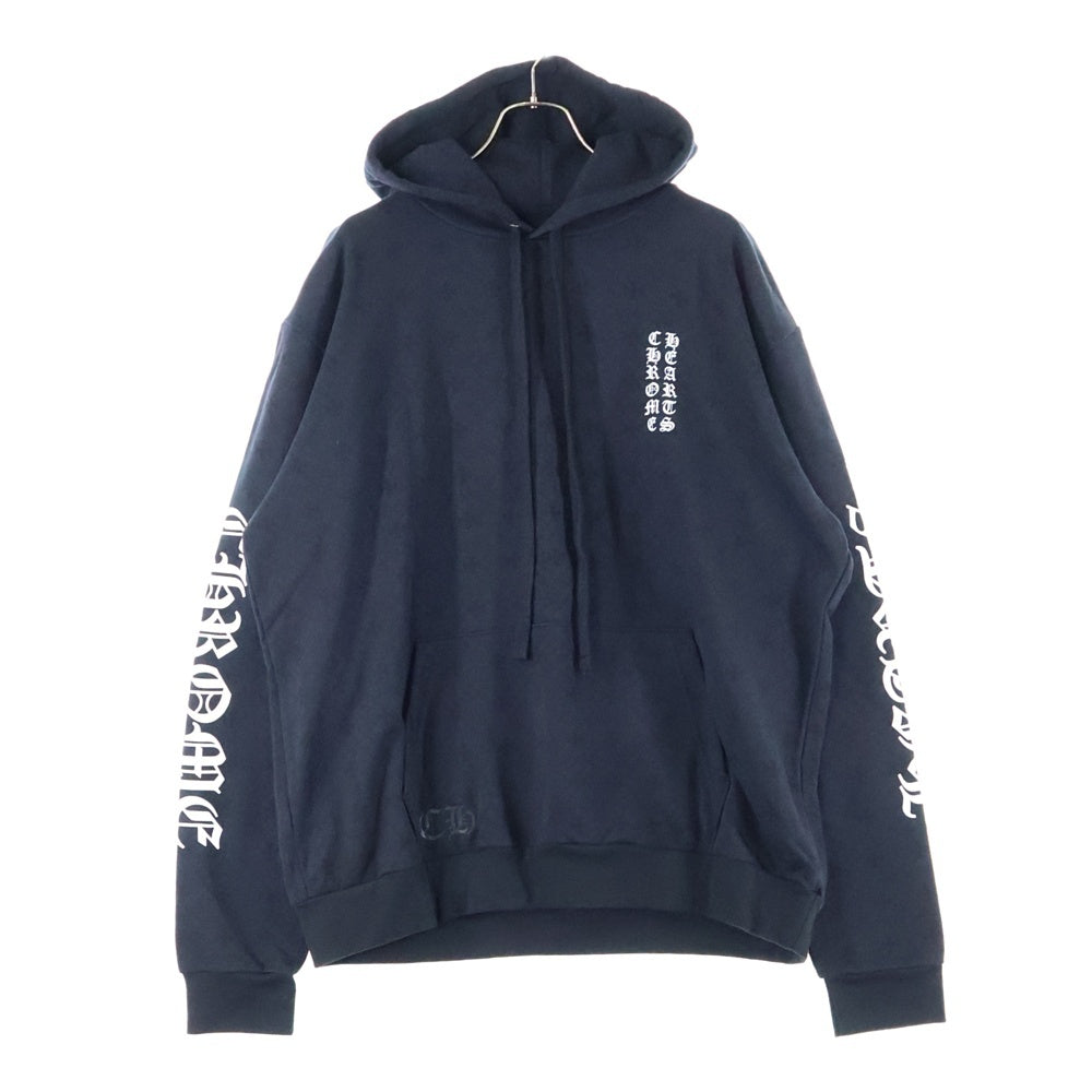 CHROME HEARTS(クロムハーツ) SWTSHRT PLVR CHプラス総柄プルオーバーパーカーブラック