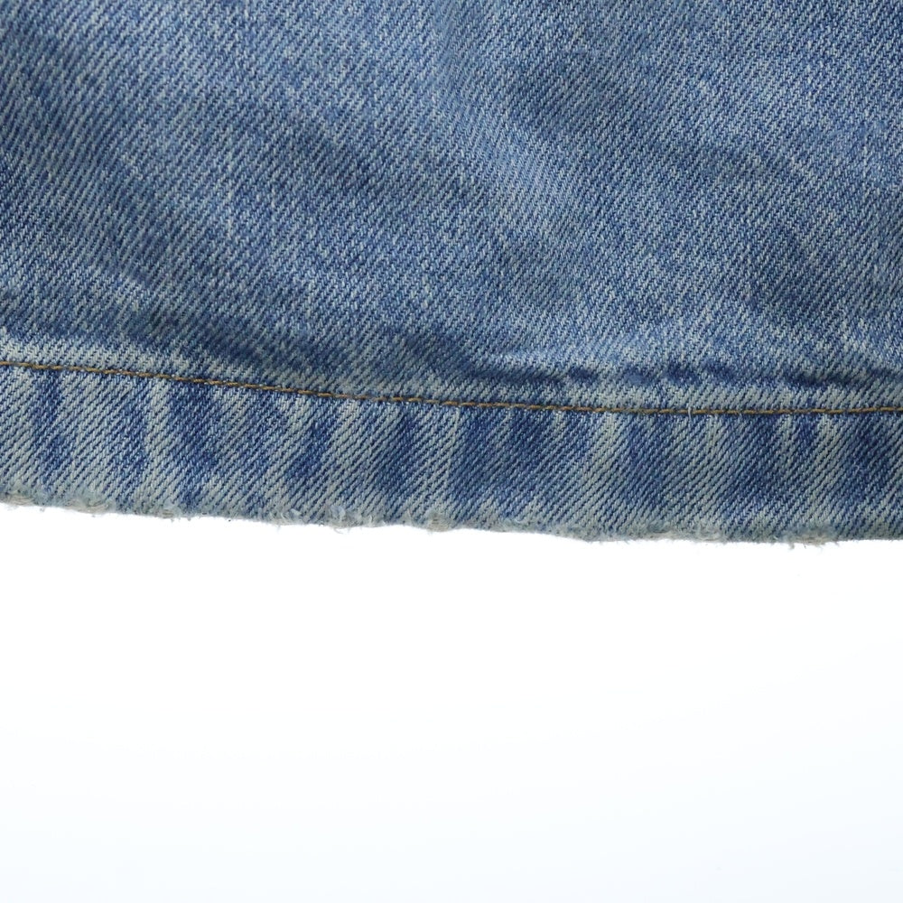 Acne Studios(アクネ ストゥディオズ) 1989 penicillin jeans denim ペニシリン ダメージ加工 ルーズフィットジーンズ デニムパンツ B00324 インディゴ