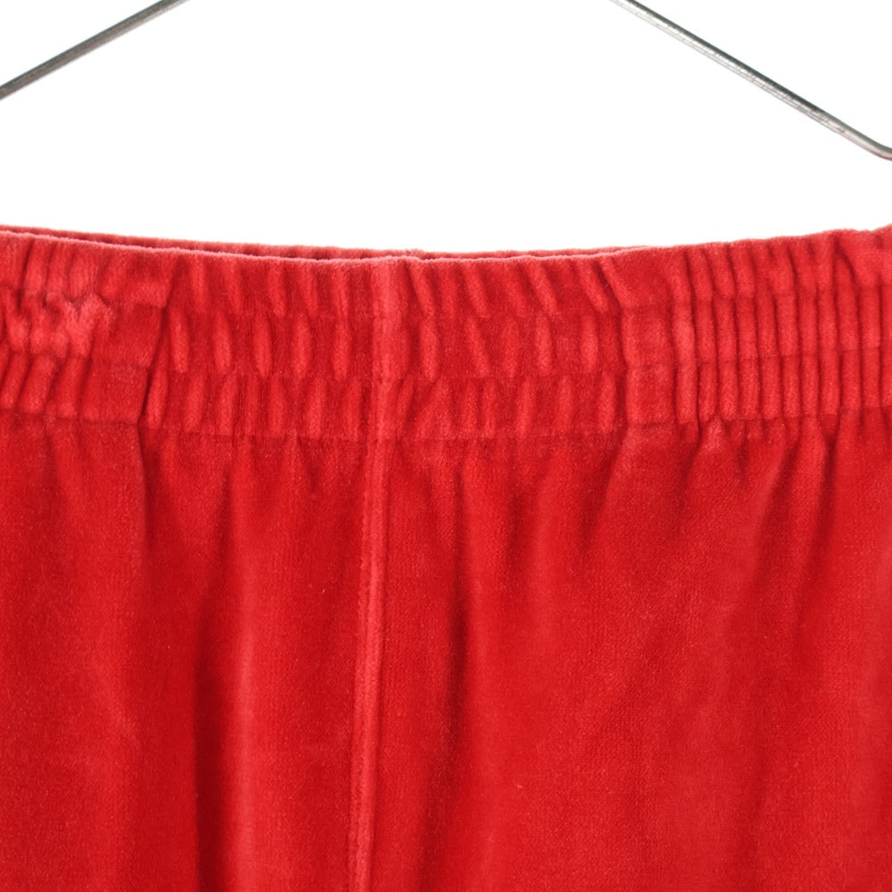 Needles(ニードルス) NARROW TRACK PANT ベロアトラックパンツ レッド NS253
