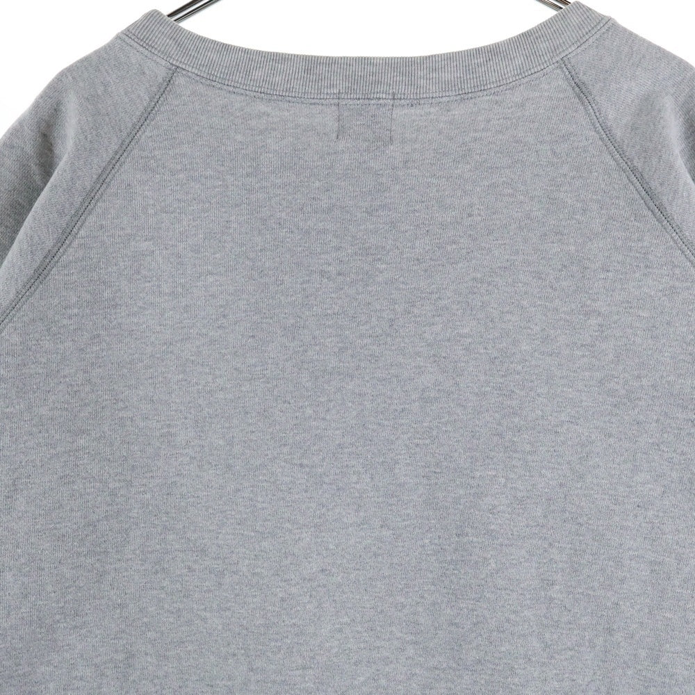 A BATHING APE(アベイシングエイプ) 初期 フロントapeプリント 半袖スウェットシャツ グレー