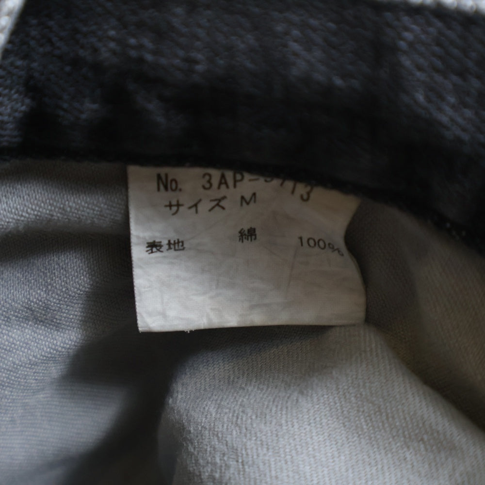 HYSTERIC GLAMOUR(ヒステリックグラマー) ダメージ ペンキ加工 スキニーデニム 3AP-3713 ブラック