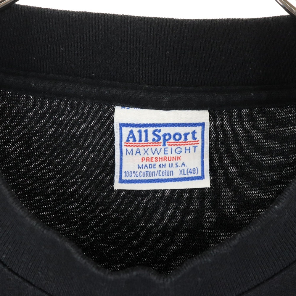 VINTAGE(ヴィンテージ) 90S NINE INCH NAILS NOTHING BOX LOGO ナインインチネイルズ プリント 半袖Tシャツ ブラック