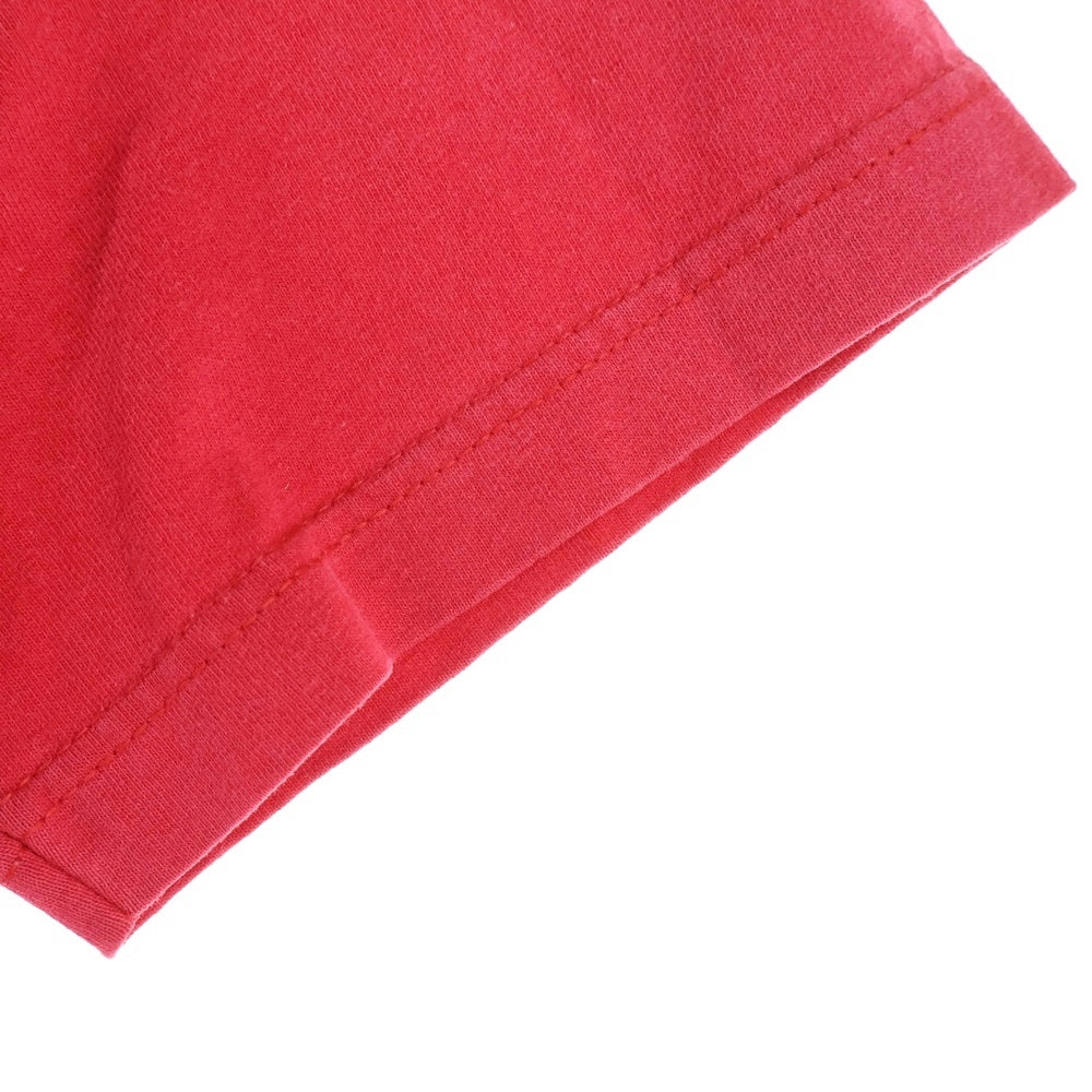 VINTAGE(ヴィンテージ) 90S 遊戯王 YU-GI-OH 1996 ブラック・マジシャン プリント半袖Tシャツカットソー レッド