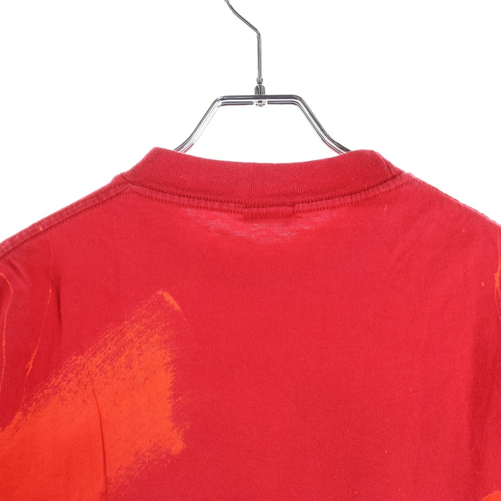 VINTAGE(ヴィンテージ) 90S 遊戯王 YU-GI-OH 1996 遊城十代 プリント半袖Tシャツカットソー レッド