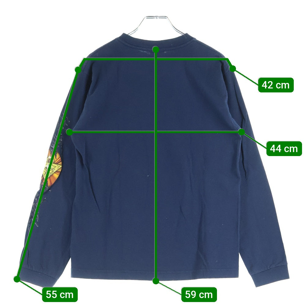 VINTAGE(ヴィンテージ) 90S 遊戯王 YU-GI-OH KING OF GAMES プリント長袖Tシャツカットソー ブラック