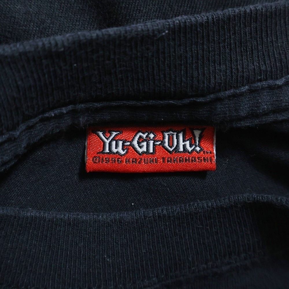 VINTAGE(ヴィンテージ) 90S 遊戯王 YU-GI-OH 1996 光のピラミッド プリント長袖Tシャツカットソー ブラック