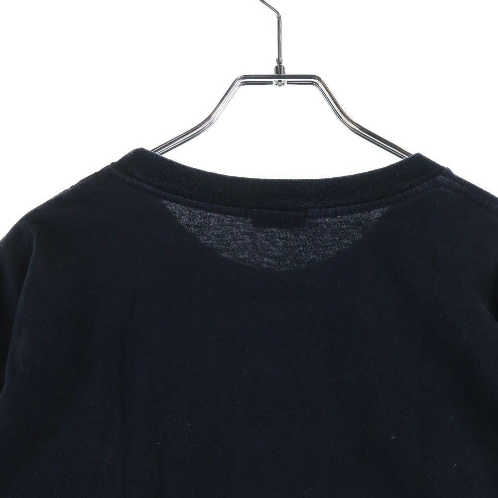 VINTAGE(ヴィンテージ) 90S 遊戯王 YU-GI-OH 1996 フロント武藤遊戯 袖ロゴプリント長袖Tシャツカットソー ブラック