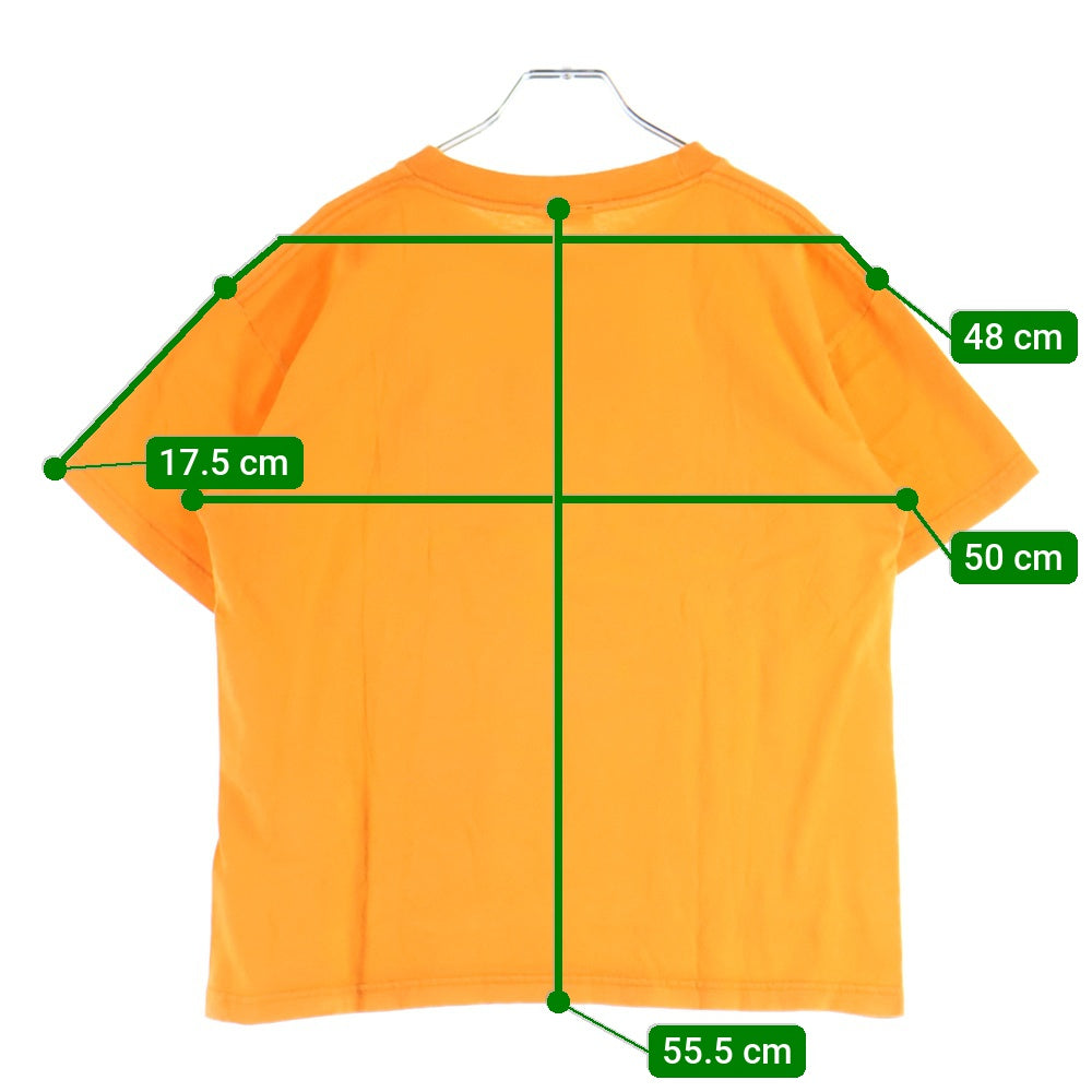 VINTAGE(ヴィンテージ) 90S 遊戯王 YU-GI-OH 1996 IT'S TIME TO DUEL プリント半袖Tシャツカットソー オレンジ