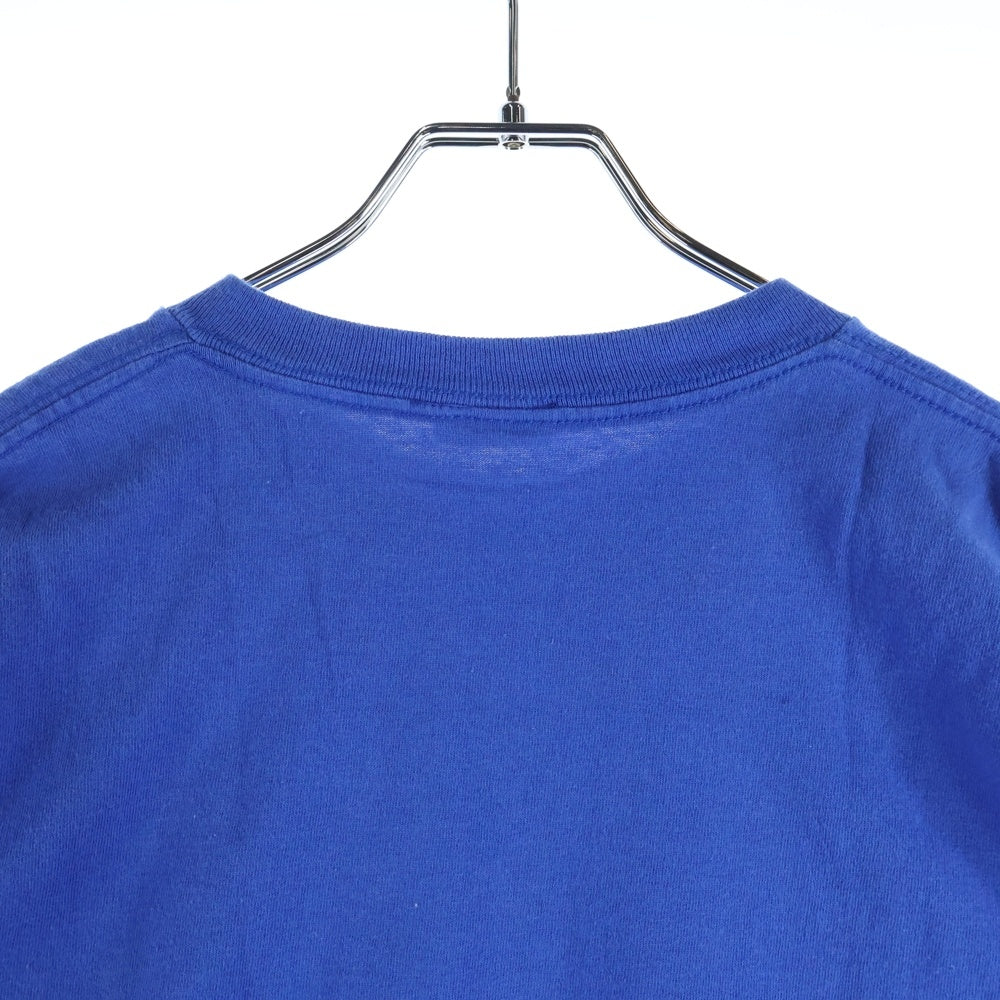 VINTAGE(ヴィンテージ) 90S 遊戯王 YU-GI-OH 1996 武藤遊戯 白龍 黒龍 プリント長袖Tシャツカットソー ブルー