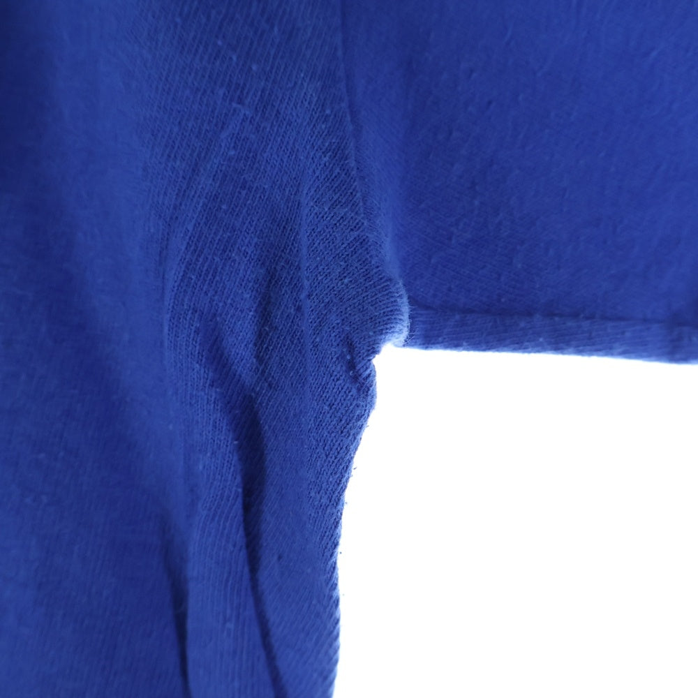 VINTAGE(ヴィンテージ) 90S 遊戯王 YU-GI-OH 1996 武藤遊戯 白龍 黒龍 プリント長袖Tシャツカットソー ブルー