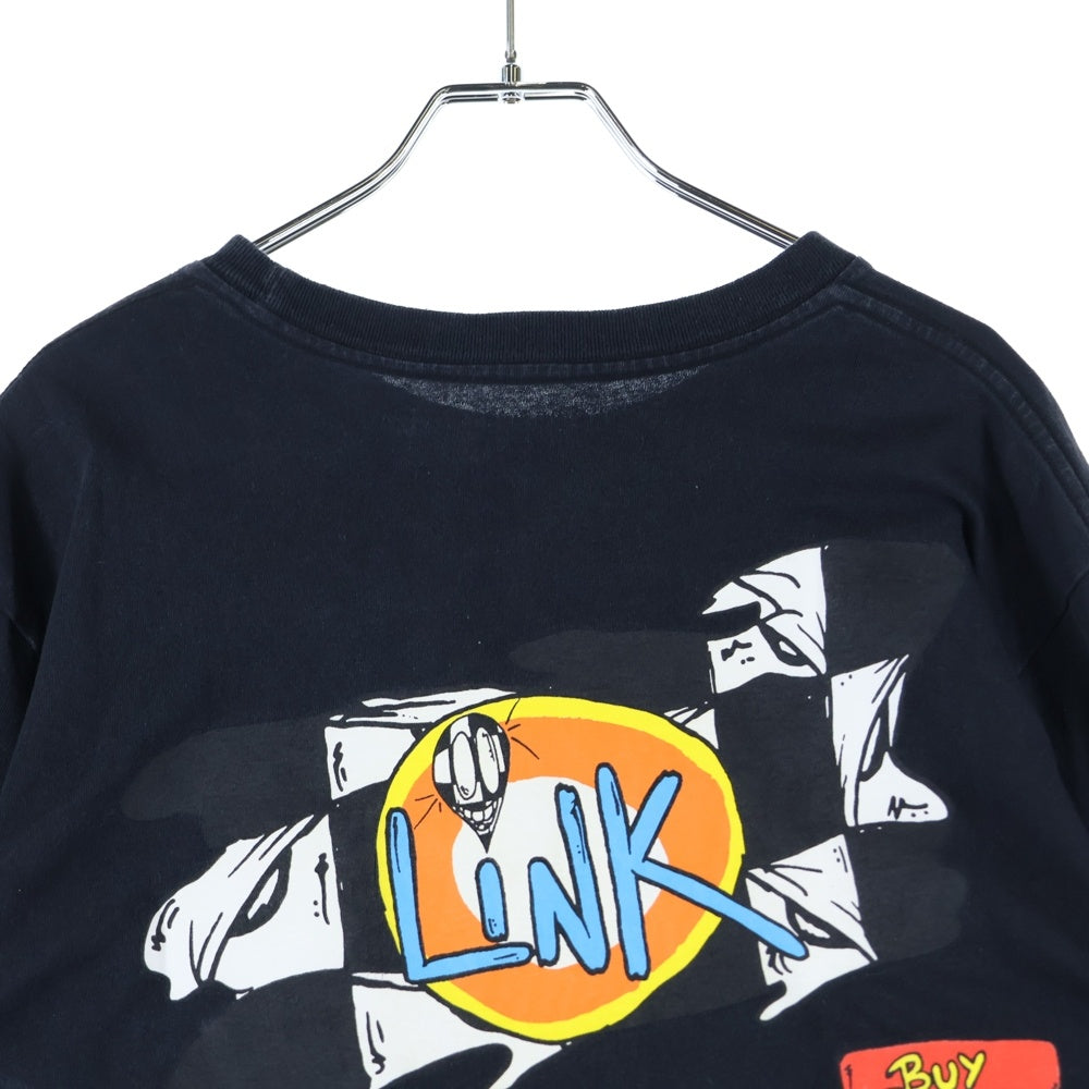 CHROME HEARTS(クロムハーツ) MATTY BOY SEX RECORDS セックスレコード LINK L/S ロングスリーブ 長袖Tシャツ ブラック