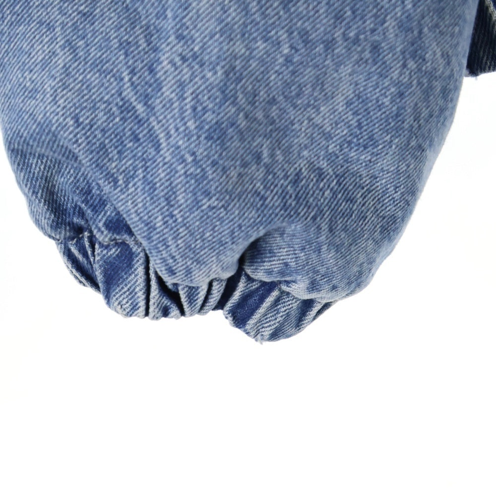 SUPREME(シュプリーム) 24AW Faux Shearling Bomber Jacket デニムボンバージャケット フード付き インディゴ