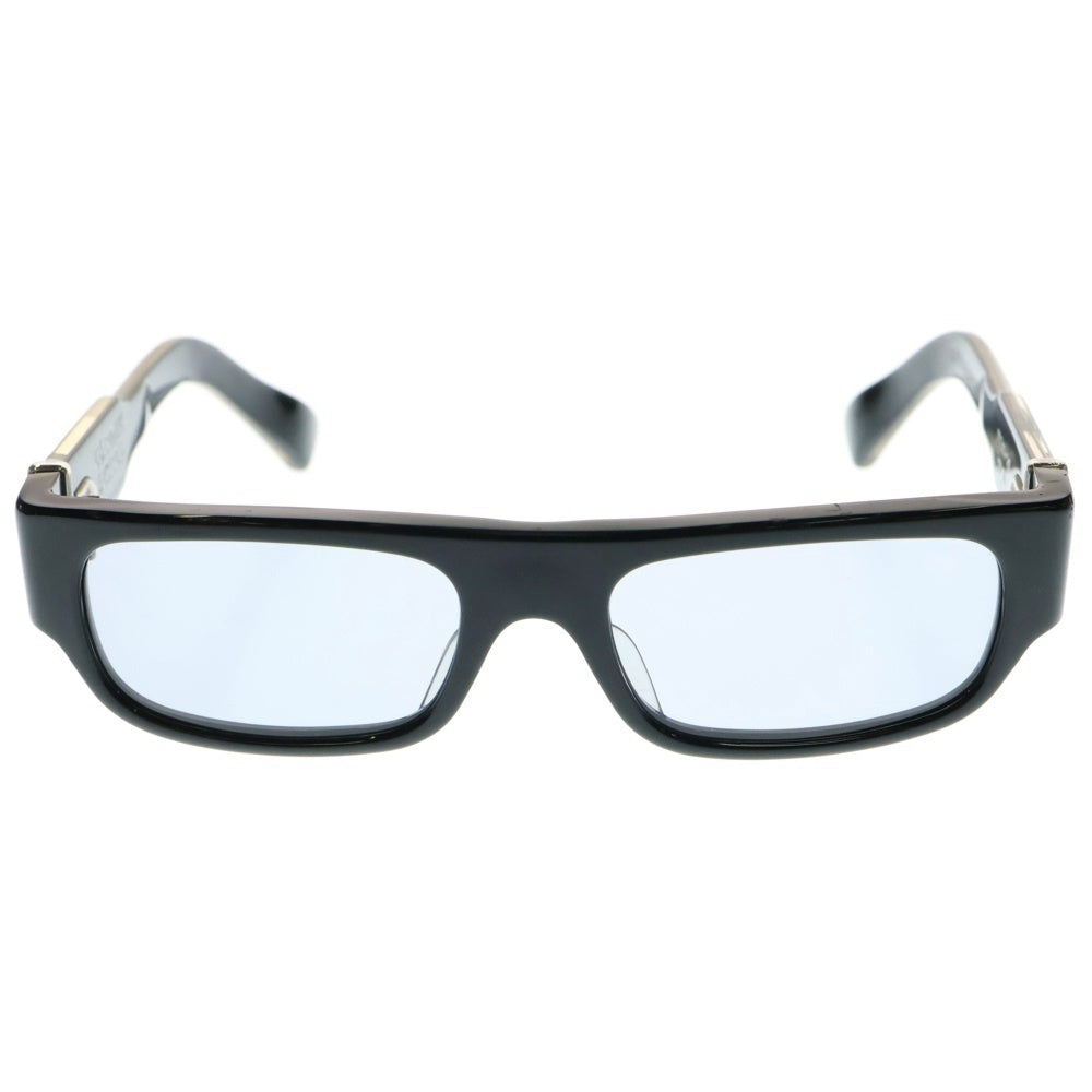 CHROME HEARTS(クロムハーツ) TRYVAGAGAIN CHプラス フレーム ウェリントンサングラス アイウェア 眼鏡 ブラック/シルバー