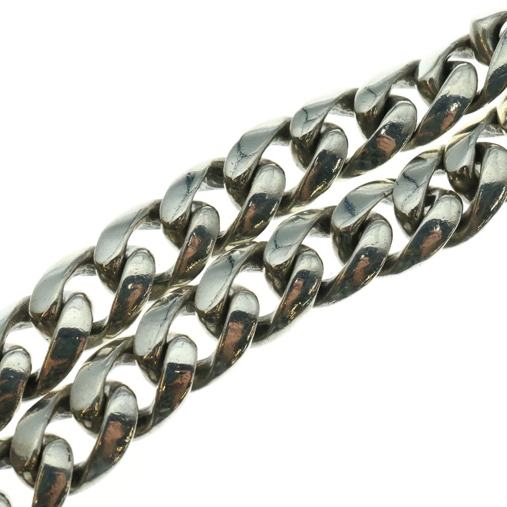 CHROME HEARTS(クロムハーツ) CLASSIC SHORT-T/ 2クリップショートクラシック ウォレットチェーン シルバー BCA068