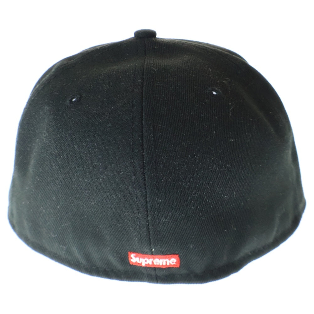 SUPREME(シュプリーム) 22AW ×NEW ERA 59FIFTY S Logo Cap ニューエラ Sロゴ 6パネルキャップ 帽子 ブラック