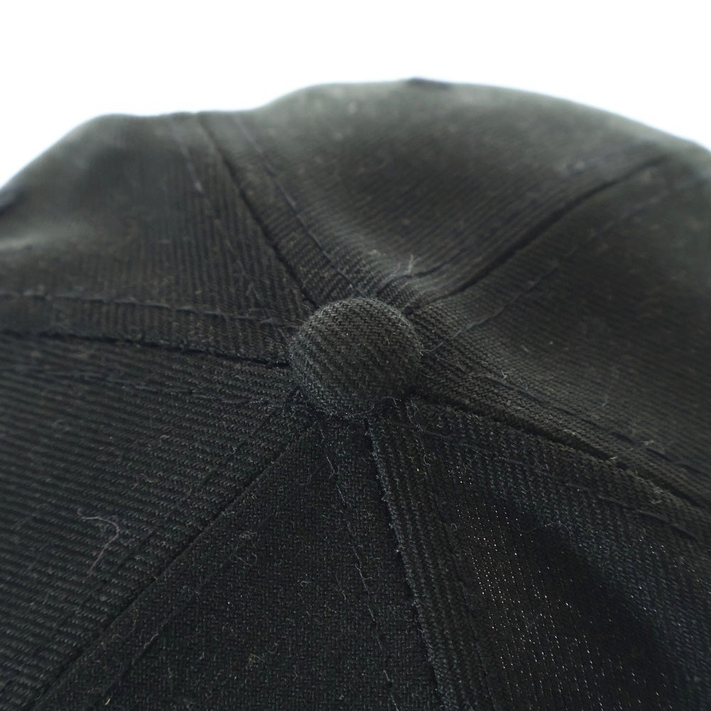 SUPREME(シュプリーム) 22AW ×NEW ERA 59FIFTY S Logo Cap ニューエラ Sロゴ 6パネルキャップ 帽子 ブラック