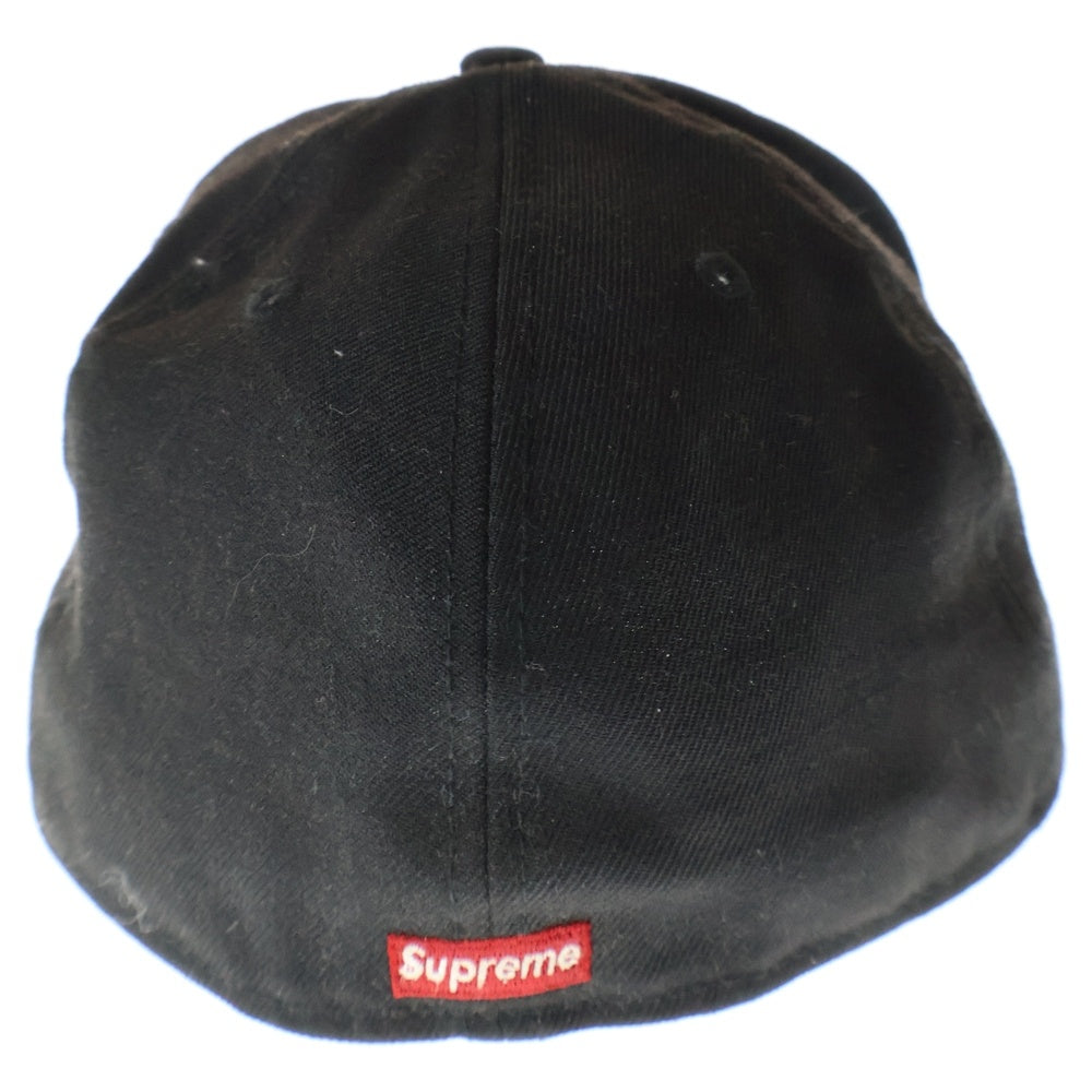 SUPREME(シュプリーム) 18AW ×NEW ERA 59FIFTY Classic Script Cap ニューエラ クラシックスクリプト キャップ ブラック