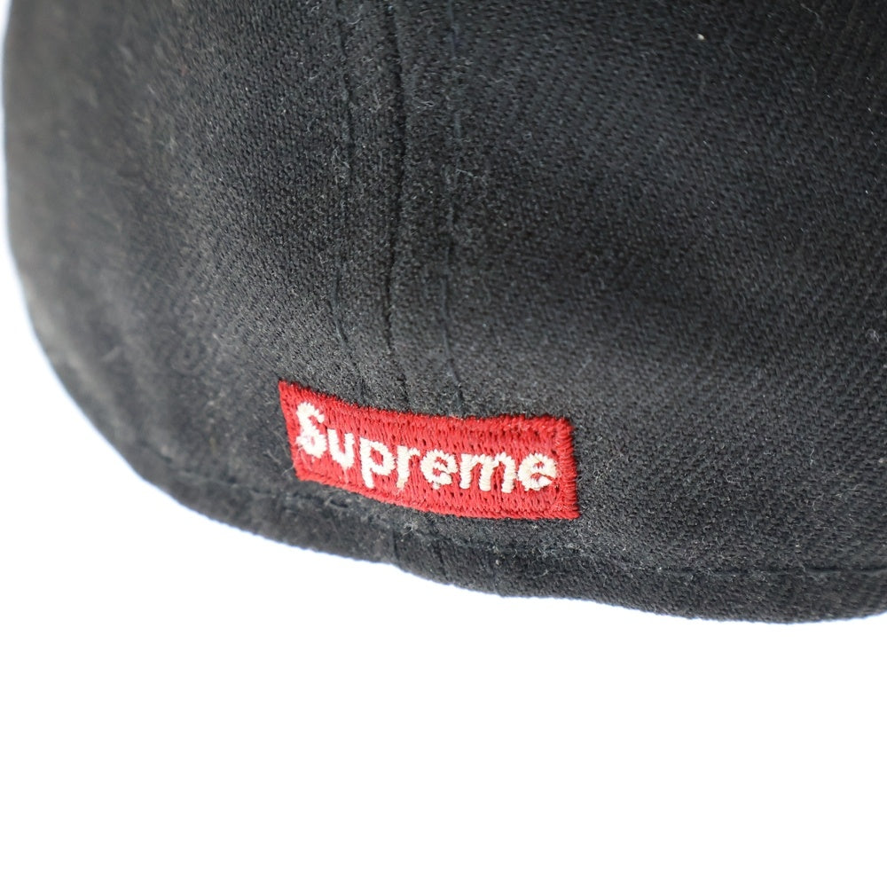 SUPREME(シュプリーム) 18AW ×NEW ERA 59FIFTY Classic Script Cap ニューエラ クラシックスクリプト キャップ ブラック