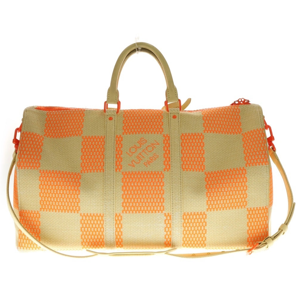 LOUIS VUITTON(ルイヴィトン) ボストンバッグ キーポルバンドリエール50 M57419 ラフィア ベージュ