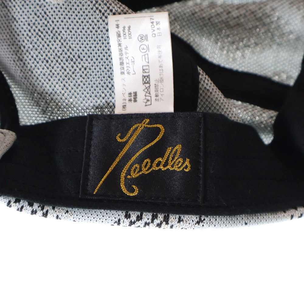 Needles(ニードルス) Baseball Cap Poly Jq. - DIAMOND ベースボールキャップ ブルー