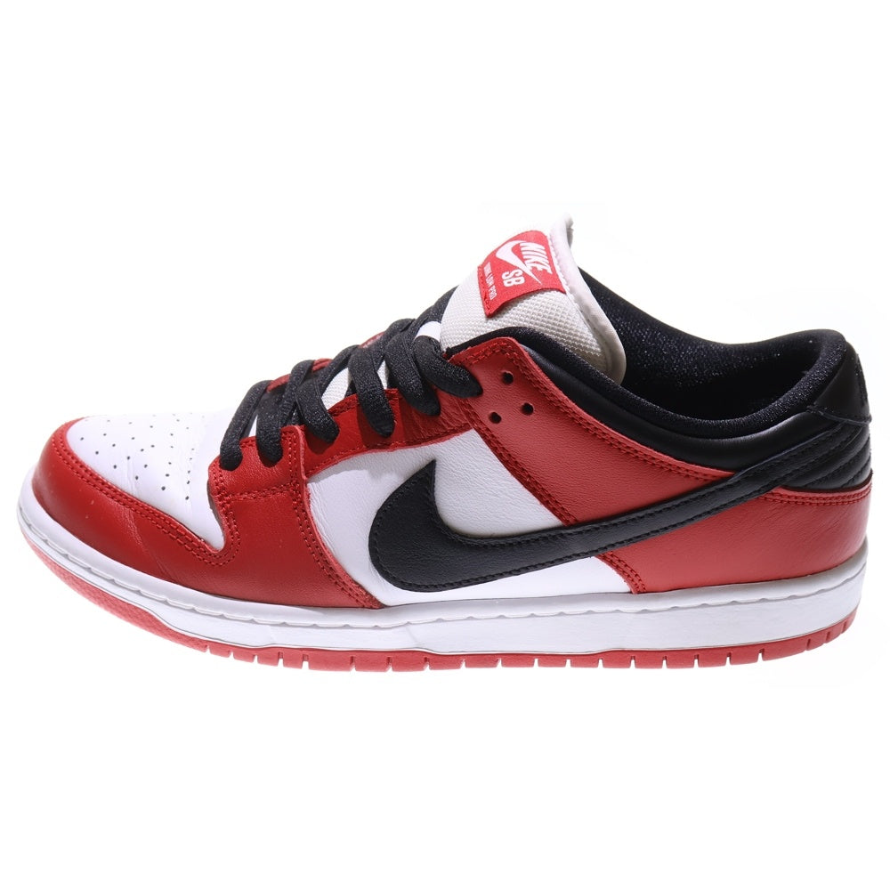 NIKE SB(ナイキエスビー) DUNK LOW PRO J-PACK CHICAGO BQ6817-600 ダンク プロ ジェーパック シカゴ ローカットスニーカー レッド/ホワイト US10/28.0cm