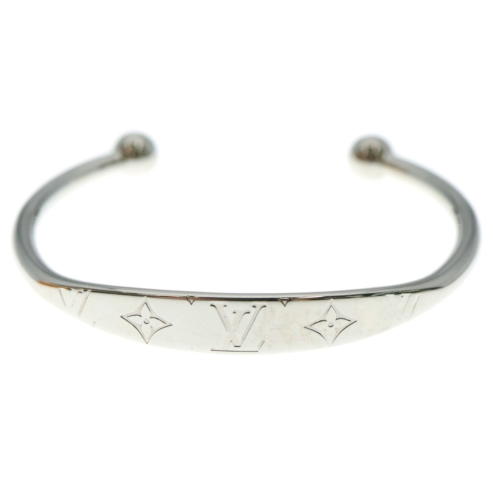 LOUIS VUITTON(ルイヴィトン) モノグラム ジョンク ブレスレット バングル シルバー メタル M64839