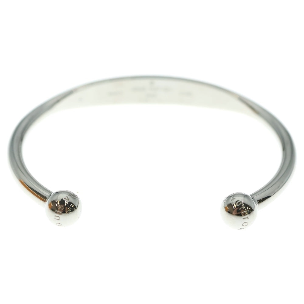 LOUIS VUITTON(ルイヴィトン) モノグラム ジョンク ブレスレット バングル シルバー メタル M64839