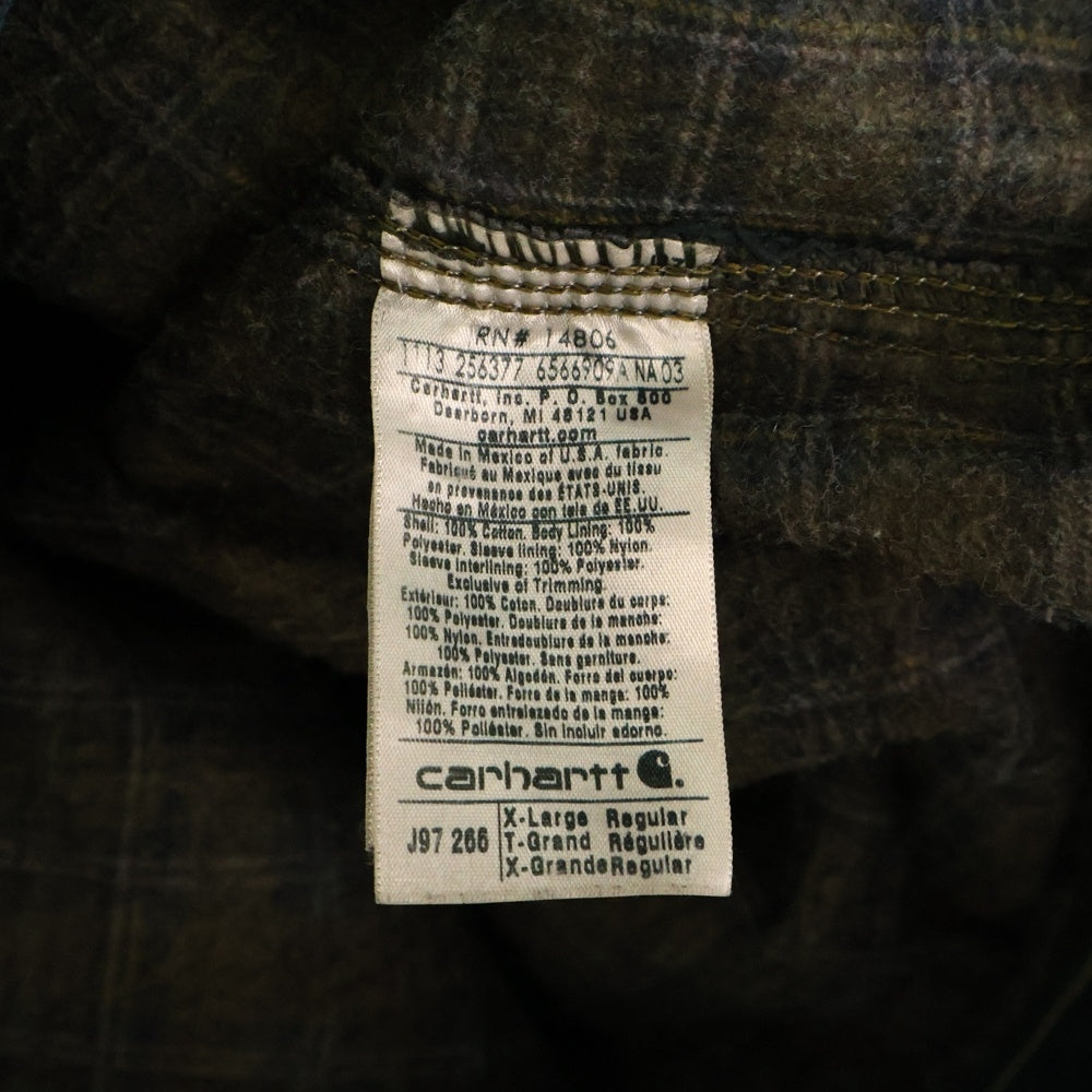 CARHARTT(カーハート) 90s デトロイトジャケット カーキ