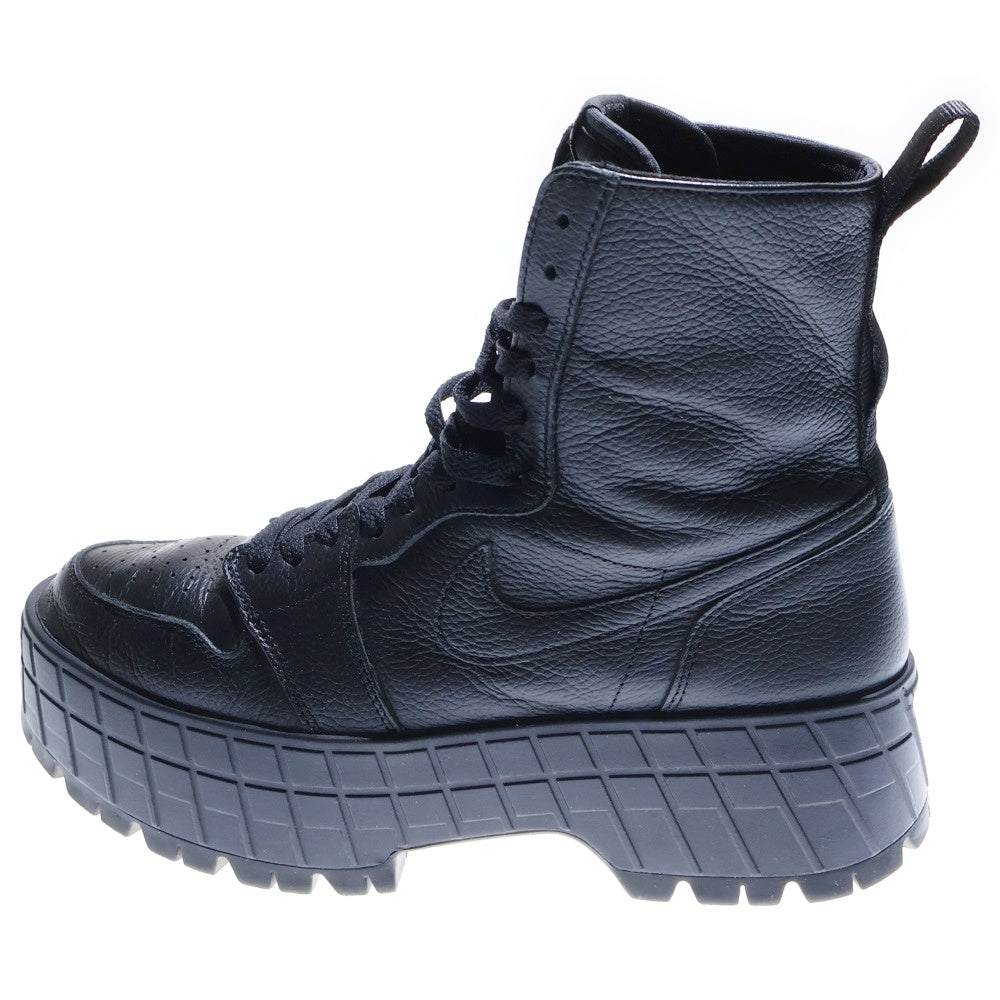 NIKE(ナイキ) WMNS AIR JORDAN 1 BROOKLYN ウィメンズ エアジョーダン 1 ハイカットブーツ ブルックリン ブラック US11/28cm FJ5737-001