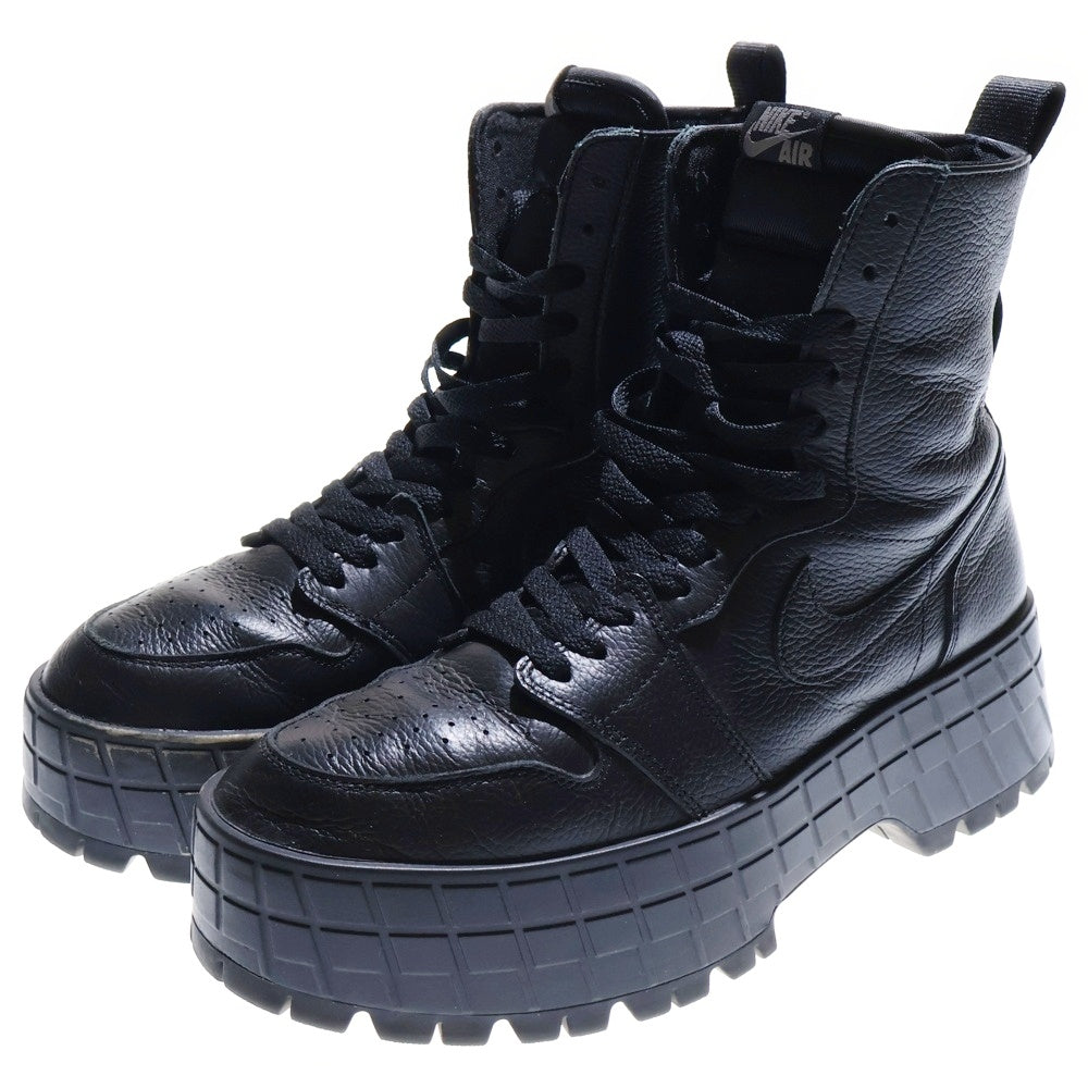 NIKE(ナイキ) WMNS AIR JORDAN 1 BROOKLYN ウィメンズ エアジョーダン 1 ハイカットブーツ ブルックリン ブラック US11/28cm FJ5737-001