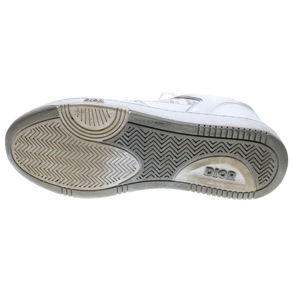 DIOR(ディオール) B27 オブリーク柄 アップタウン ロートップスニーカー レザーローカットスニーカー ホワイト 42 3SN272ZSB_H000