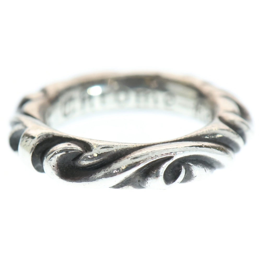 CHROME HEARTS(クロムハーツ) SCRL BAND スクロールバンド リング シルバー BCA351