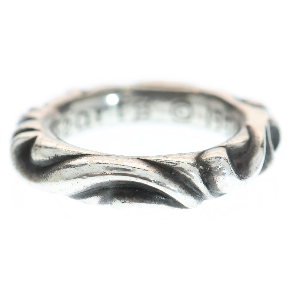 CHROME HEARTS(クロムハーツ) SCRL BAND スクロールバンド リング シルバー BCA351
