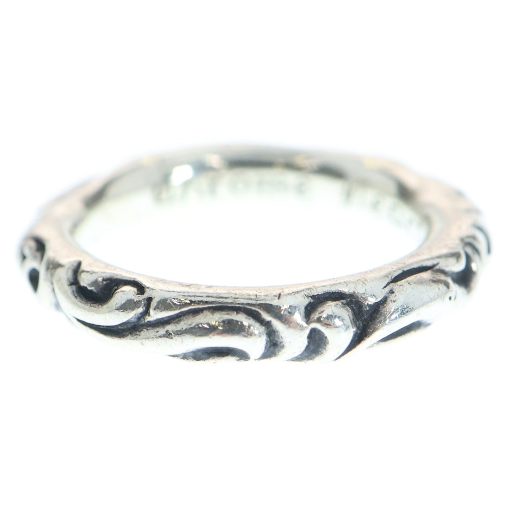 CHROME HEARTS(クロムハーツ) SCRL BAND スクロールバンド リング シルバー BCA351