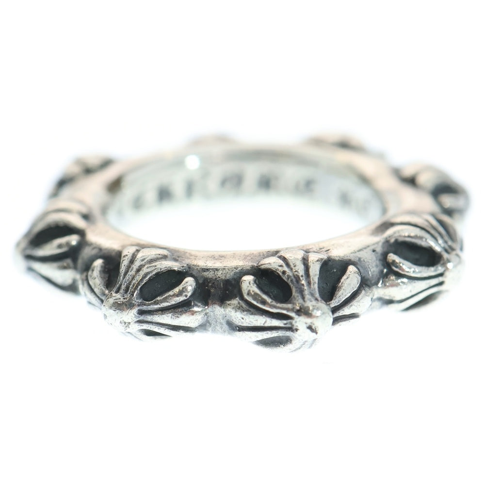 CHROME HEARTS(クロムハーツ) CROSS BAND クロスバンド リング シルバー BCA342