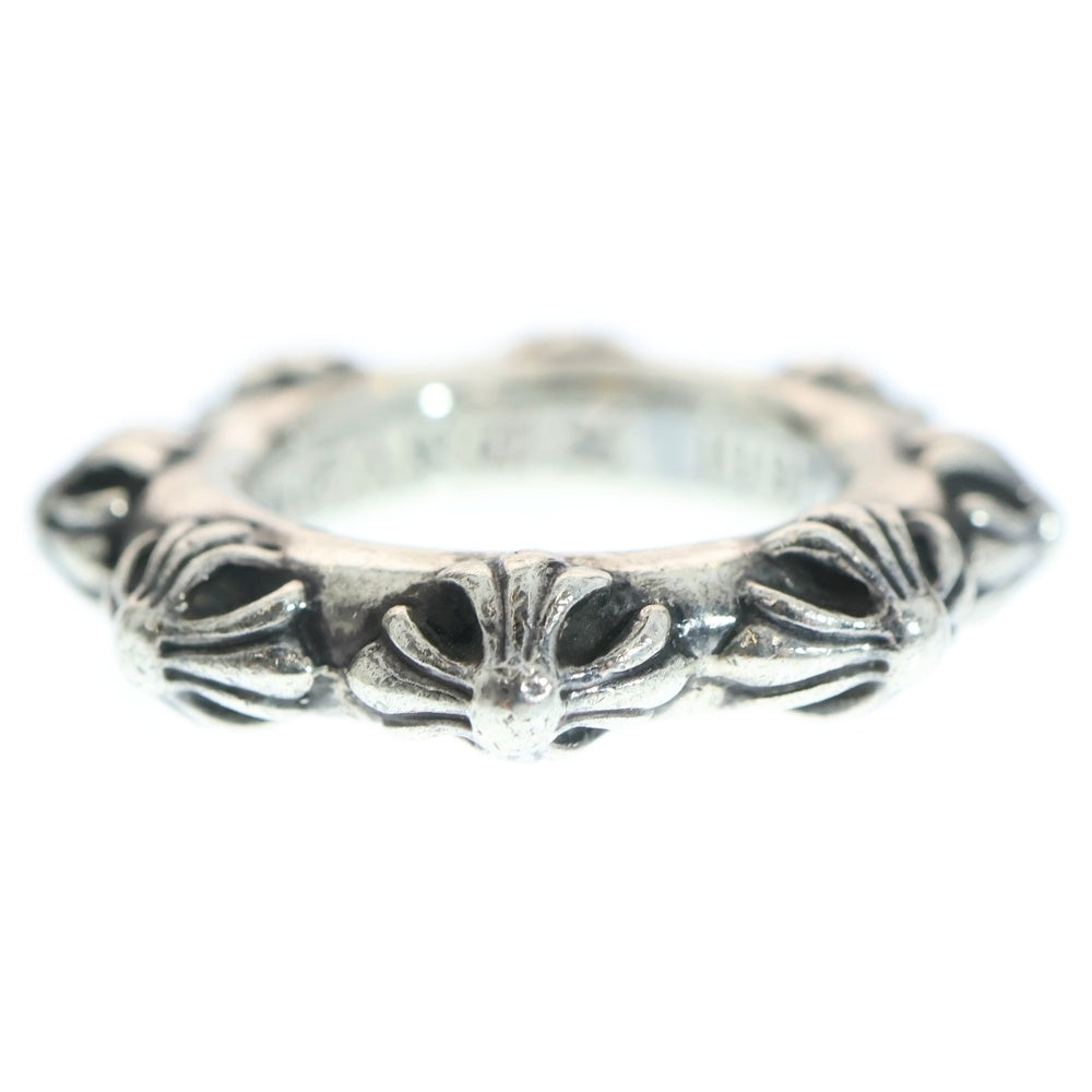 CHROME HEARTS(クロムハーツ) CROSS BAND クロスバンド リング シルバー BCA342